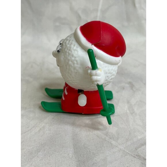 1980s Lot Of 3 Russ Skiing Snowball-Golfball Collectible Wind Up Toys-NOS - Picture 5 of 11